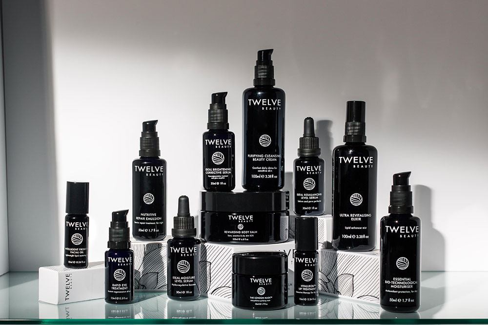 Productos Twelve Beauty con acido hialuronico y glicerina